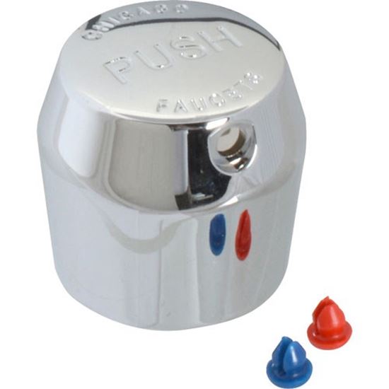 Handle,Push Button for Chicago Faucet Part CGFT665PSHJKCP. Restaurant