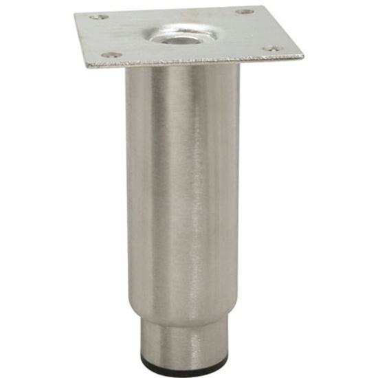 Picture of Leg(6"H,S/S,Nylon Ft,3.5"Plt) for Component Hardware Group Part# A93-8048