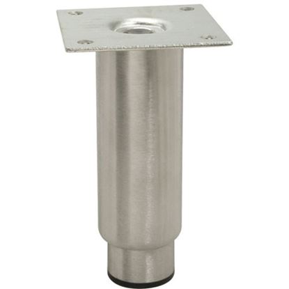 Picture of Leg(6"H,S/S,Nylon Ft,3.5"Plt) for Component Hardware Group Part# A93-8048C