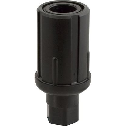 Picture of Foot (Hex,Blk Plst,F/1-5/8"Od) for Component Hardware Group Part# A10-0831