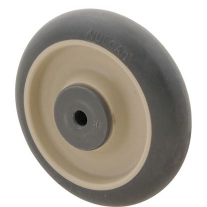 Picture of Wheel (5",3/8"Id,W/Bush,Gray) for Kason Part# 6CW5TRP5200