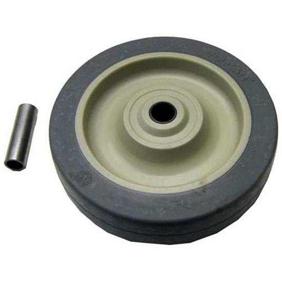 Picture of Wheel (5",3/8"Id,W/Bush,Gray) for Kason Part# 6CW5TRP5200
