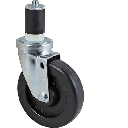 Picture of Caster,Stem (5"Od,Swvl,Black) for Kason Part# 6C525025HDP