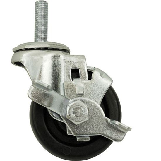 Picture of Caster,Stem(3"Od,Swvl,W/Brake) for Component Hardware Group Part# CLT3-3BBN