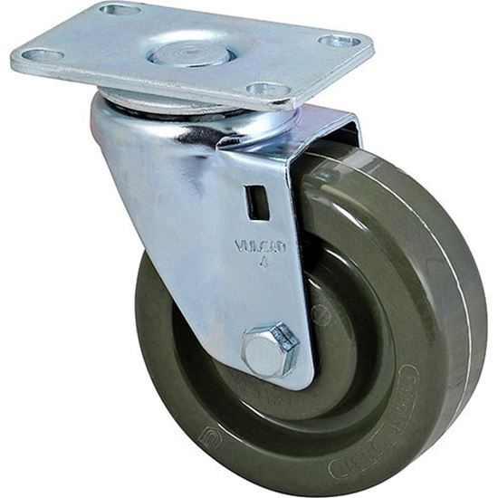 Picture of Caster,Plate(4"Od,Swvl,Hi-Temp for Kason Part# 6C54001HTPHN-MH