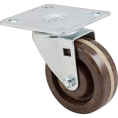 Caster,Swvl Plate for Kason Part# 6C54002HTPHN-MH