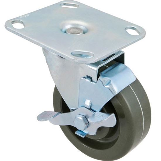 Picture of Caster,Swvl Plate for Kason Part# KAS6C54002HTPHNTLB-MH