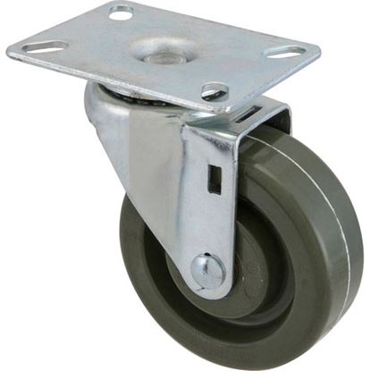 Picture of Caster,Plate(4"Od,Swvl,Hi-Temp for Kason Part# KAS6C504003HTPHN01