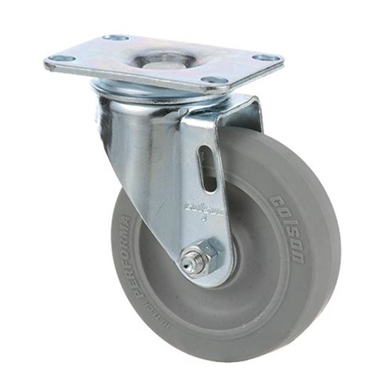 Picture of Caster,Plate (4"Od,Swvl,Gray) for Kason Part# KAS6C524001TRP