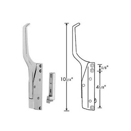Picture of Latch,Magnetic (W/Str/Crvd) for Standard Keil Part# 2824-4210-1110