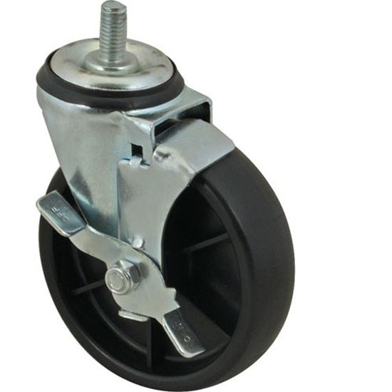 Picture of Caster,Stem(5"Od,3/8-13,W/Brk) for Turbo Air Part# TBAM726500200