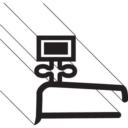 Picture of Gasket,Door (Horizontal, Top) for Baxter Part# BAX01-1P2321-31