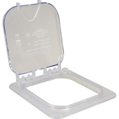 Picture of Lid (Ez Access, Sixth, Clear) for Carlisle Foodservice Products Part# CAL10318Z
