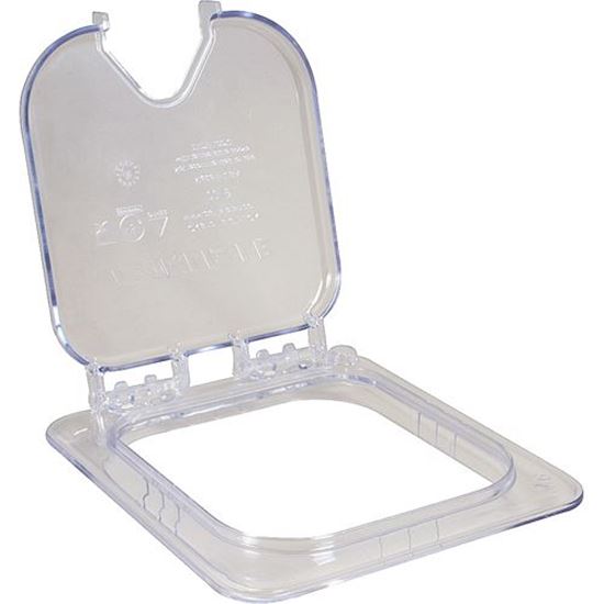 Picture of Lid(Ez Access,Sixth,Notch,Clr) for Carlisle Foodservice Products Part# 10319Z