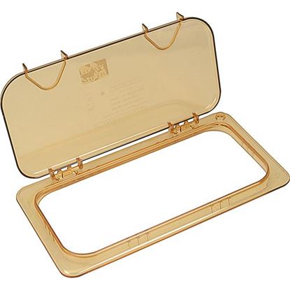 Picture of Lid (Ez Access, Third, Amber) for Carlisle Foodservice Products Part# CAL10478Z