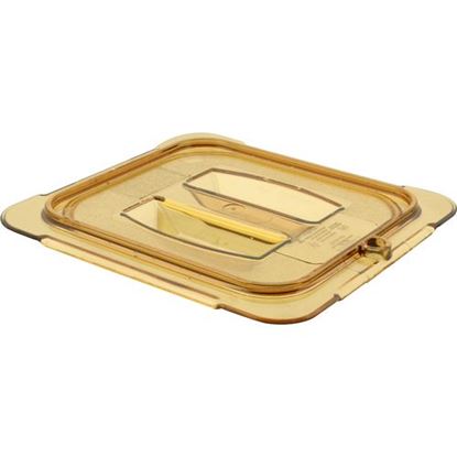 Picture of Lid (Food Pan, Sixth, Amber) for Carlisle Foodservice Products Part# CAL10510U13