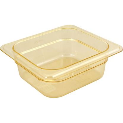 Picture of Pan,Food (Sixth,2-1/2"D,Amber) for Carlisle Foodservice Products Part# CAL3088313