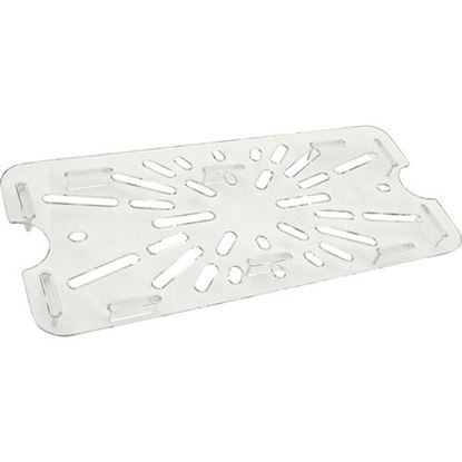 Picture of Shelf,Drain (Third, Clear) for Carlisle Foodservice Products Part# CAL1027507