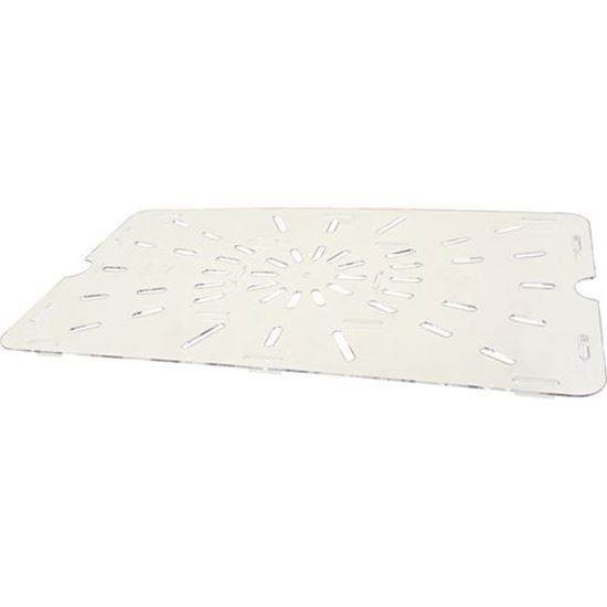 Picture of Shelf,Drain (Full, Clear) for Carlisle Foodservice Products Part# 1021507