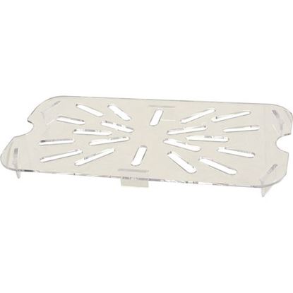 Picture of Shelf,Drain (Fourth, Clear) for Carlisle Foodservice Products Part# CAL3069507