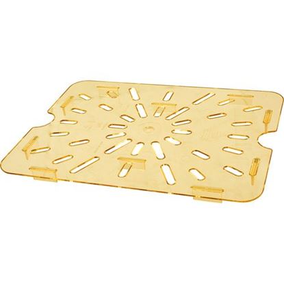 Picture of Shelf,Drain (Half, Amber) for Carlisle Foodservice Products Part# CAL1043513