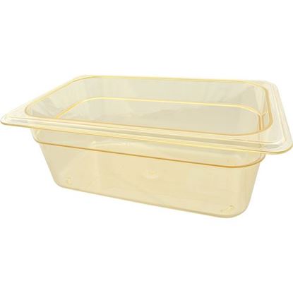 Picture of Pan,Food (Fourth, 4"D, Amber) for Carlisle Foodservice Products Part# CAL3088113