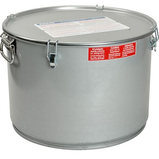 Picture of Pot,Oil Filter(55 Lbs, W/ Lid) for Miroil Part# 60L