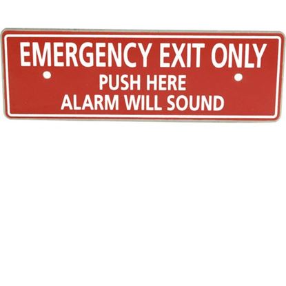 Picture of Plate,Paddle Bar (Emer Exit) for Detex Corporation Part# ECL-8220