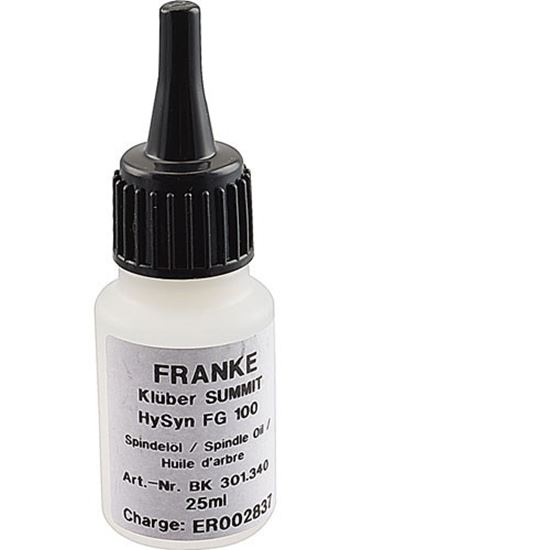 Picture of Spindel Oil for Franke Commercial Systems Part# FRA1556455