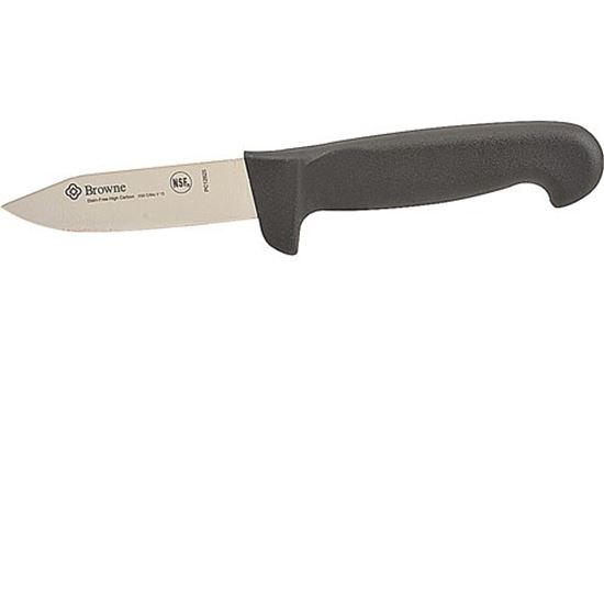 Picture of Knife,Paring (3-1/4",Blk Hndl) for Browne Foodservice Part# PC12625
