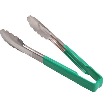 Tongs,Scallop (9.5",Grn Hdl) for Vollrath Part# VOL4780970