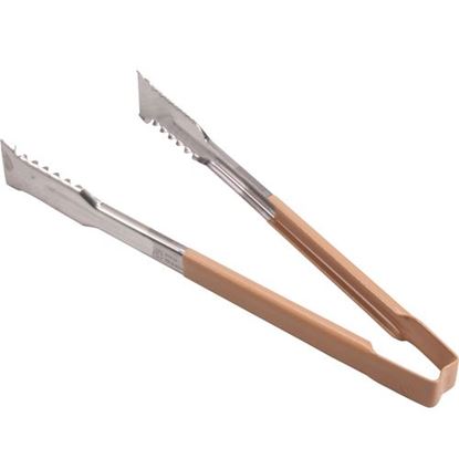 Tongs,Versagrip (12",Tan Hdl) for Vollrath Part# 4791260