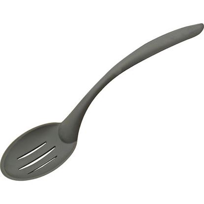 Picture of Spoon(13.5",Slotted,Gray Plymr for Browne Foodservice Part# 57478402