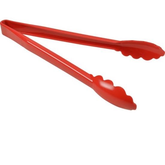 Picture of Tongs (12", Red) for Carlisle Foodservice Products Part# 471205
