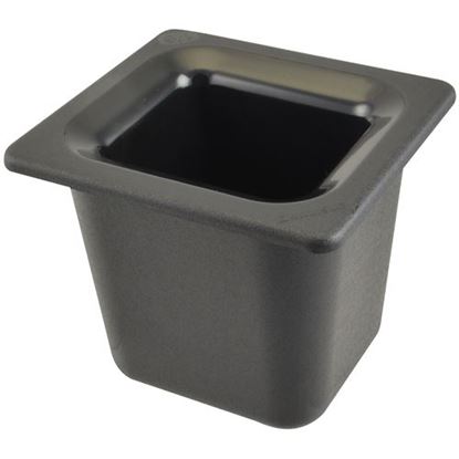 Picture of Pan,Food (Sixth, Black) for Carlisle Foodservice Products Part# CALCM1104-03