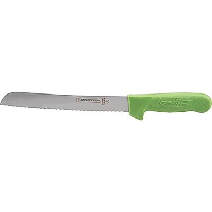 Picture of Knife,Bread(8",Scalloped,Grn) for Dexter Russell Inc Part# S162-8SCG-PCP