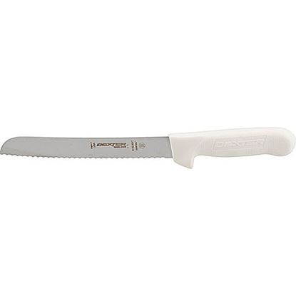 Picture of Knife,Bread(8",Scalloped,Wht) for Dexter Russell Inc Part# S162-8SC-PCP
