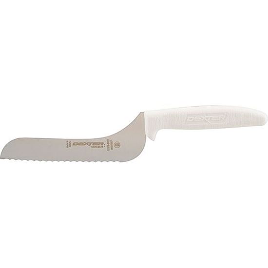 7.5 SCALLOPED OFFSET SLICING KNIFE DEXTER RUSSELL #40023 NSF  RATED~BAIT/CHUM