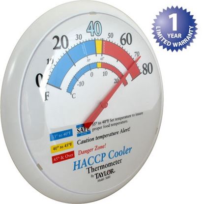 Picture of Thermometer (13.25"Od, 0/80F) for Taylor Precision Products,L.P. Part# TAY5680