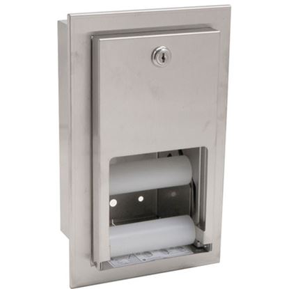 Picture of Dispenser,Tissue(Recessed,S/S) for Bobrick Part# BOBB388