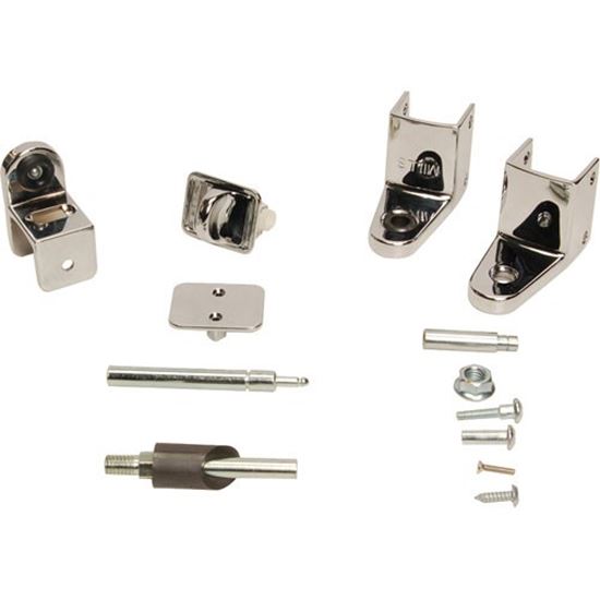 Picture of Hardware Set (Restroom Door) for Bradley Part# BDYHDWT-ZD1