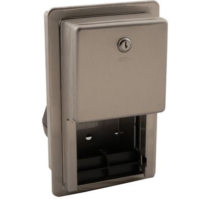 Picture of Dispenser,Tissue(Recessed,S/S) for Bobrick Washroom Equipment Part# B-3888