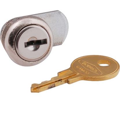 Picture of Lock,Cylinder (W/Key, M#B2888) for Bobrick Washroom Equipment Part# 288-42