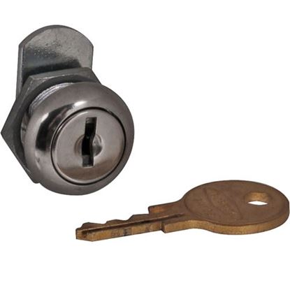 Picture of Lock,Cylinder(W/ Key, 1-3/4"L) for Bobrick Washroom Equipment Part# 388-42