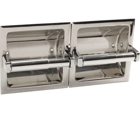 Picture of Dispenser,Tissue(Recessed,S/S) for Bobrick Part# B697