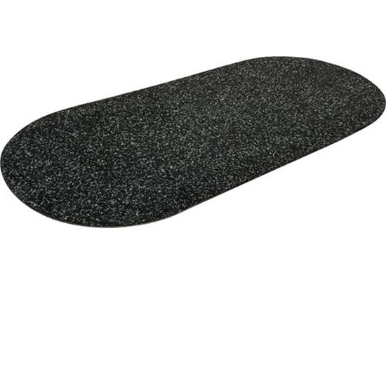 Mat,Hand Dryer Floor (Case/12) for Browne Foodservice Part BLACK