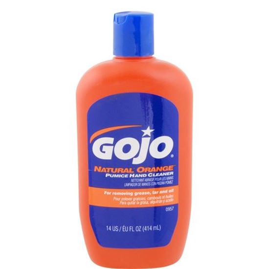 Picture of Cleaner,Hand (Orange, 14 Oz) for Gojo Industries Part# 0957-08