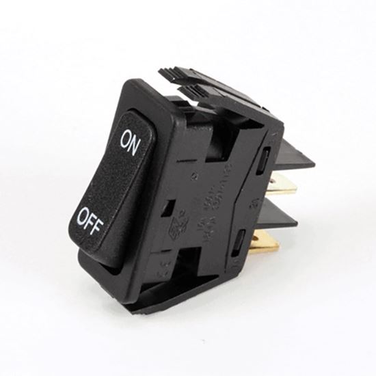 Picture of Switch,Rocker (20A, 277V, Blk) for Randell Part# RANELSWT0502