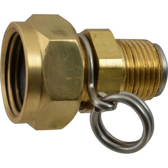 Fitting (Swivel,1/2"Npt Mxght) for Strahman Valves Incorporated Part