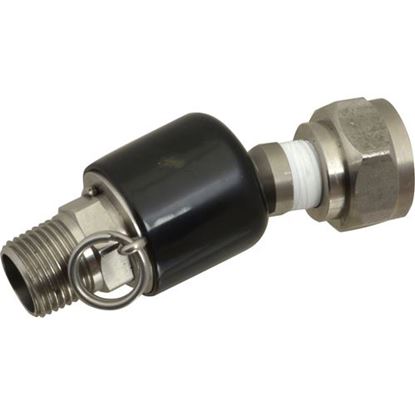 Picture of Swivel-Pro Adpt (1/2"X3/4"Ght) for Strahman Valves Incorporated Part# SVLPROGH50B